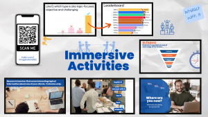 immersive activities sales training